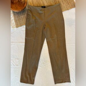 Talbots Classic Heritage Heathered Brown Trousers